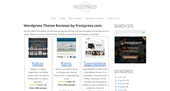 Desktop Screenshot of frostpress.com