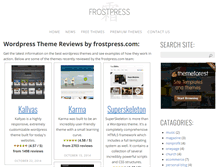 Tablet Screenshot of frostpress.com